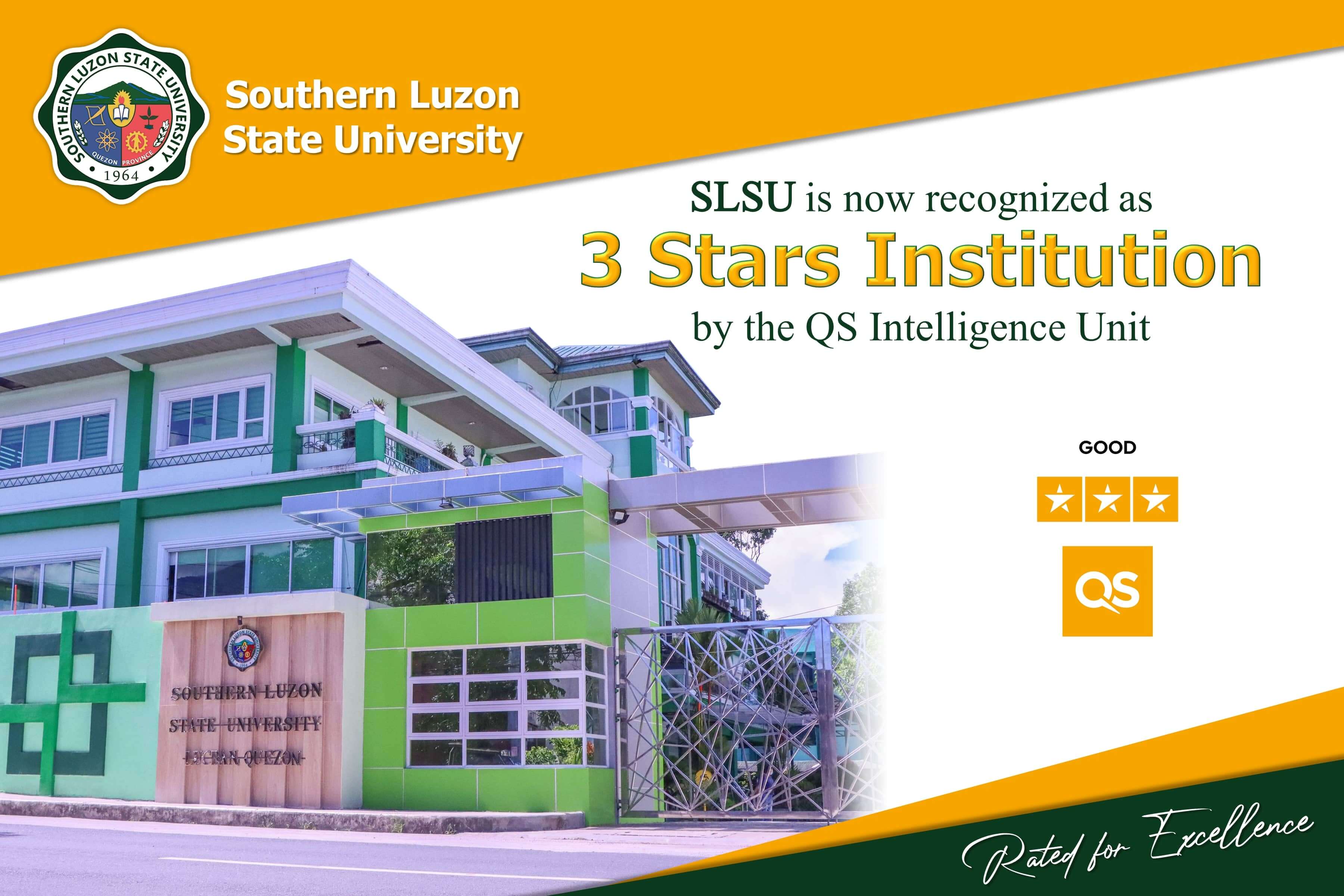 SLSU Receives Award as 3-Stars Institution 